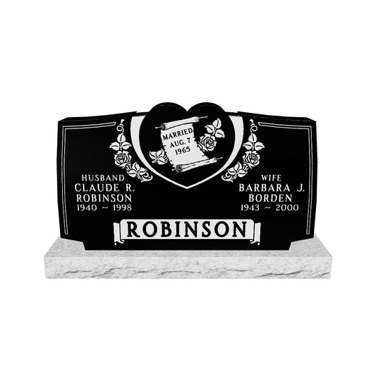 Heart Topped "Robinson" Design